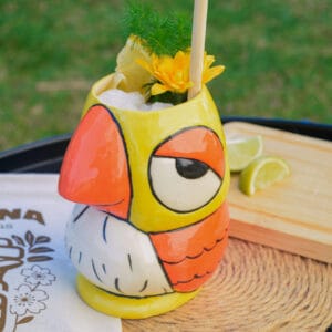 vaso-tiki-lorito-amarillo
